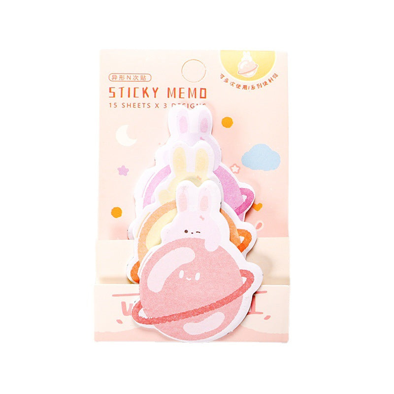 Wholesale 10 PCS Cute Cartoon Paper Sticky Notes
